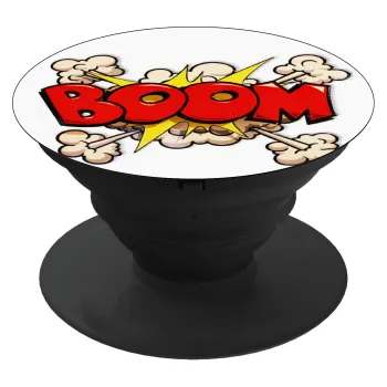 BOOM!!!, Phone Holders Stand  Μαύρο Βάση Στήριξης Κινητού στο Χέρι