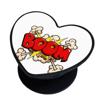 BOOM!!!, Phone Holders Stand  καρδιά Μαύρο Βάση Στήριξης Κινητού στο Χέρι