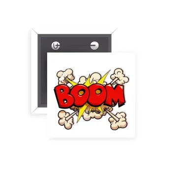 BOOM!!!, Κονκάρδα παραμάνα τετράγωνη 5x5cm