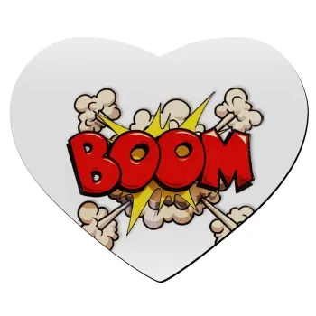 BOOM!!!, Mousepad heart 23x20cm