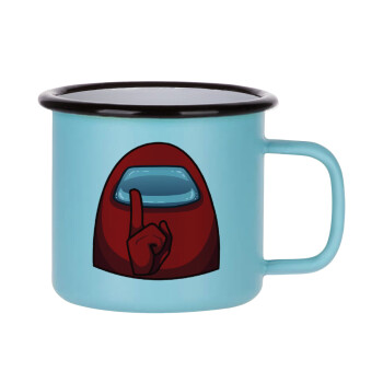 Among US, Κούπα Μεταλλική εμαγιέ ΜΑΤ σιέλ 360ml