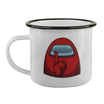 Among US, Κούπα εμαγιέ με μαύρο χείλος 360ml