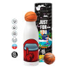 Bascetball Metal mug thermos, double wall, 550ml
