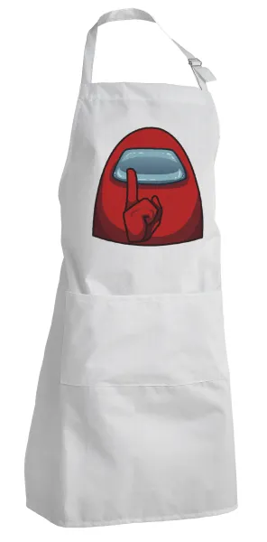 Among US — Adult Chef Apron (with sliders and 2 pockets)