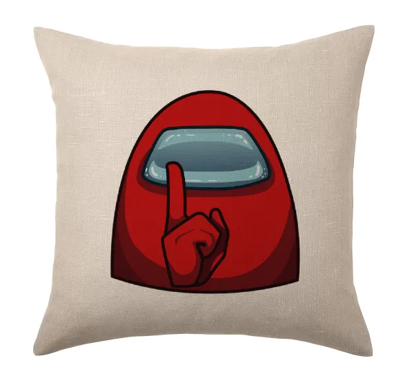 Among US — Linen sofa cushion, 40x40cm, filling included