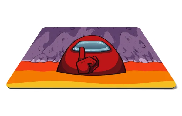Among US — Mousepad rect 27x19cm