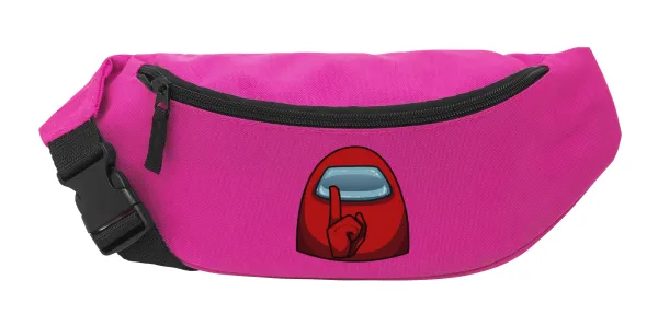 Among US — Unisex waist bag (banana) in PINK color with 2 pockets