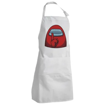 Among US, Adult Chef Apron (with sliders and 2 pockets)