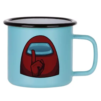 Among US, Κούπα Μεταλλική εμαγιέ ΜΑΤ σιέλ 360ml