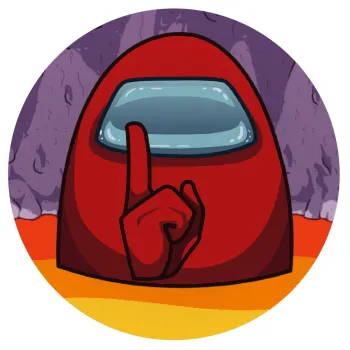 Among US, Mousepad Στρογγυλό 20cm