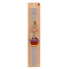 Easter Set, wooden keychain & scented Easter candle flat (30cm) (GRAY)