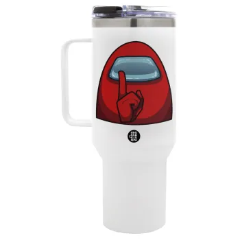 Among US, Mega Tumbler με καπάκι, διπλού τοιχώματος (θερμό) 1,2L