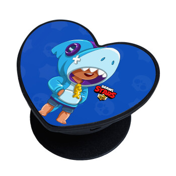 Brawl Stars Leon Shark, Phone Holders Stand  καρδιά Μαύρο Βάση Στήριξης Κινητού στο Χέρι