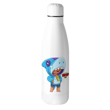 Brawl Stars Leon Shark, Metal mug thermos (Stainless steel), 500ml
