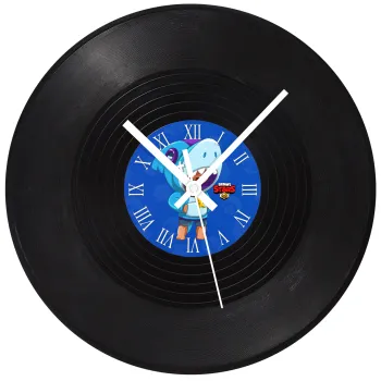 Brawl Stars Leon Shark, Ρολόι τοίχου Βινύλιο (30cm)