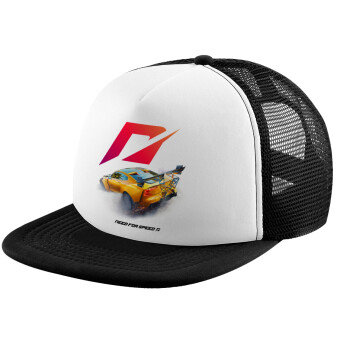 Need For Speed, Καπέλο Ενηλίκων Soft Trucker με Δίχτυ Black/White (POLYESTER, ΕΝΗΛΙΚΩΝ, UNISEX, ONE SIZE)