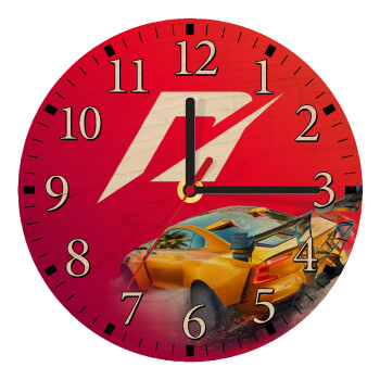Need For Speed, Ρολόι τοίχου ξύλινο plywood (20cm)