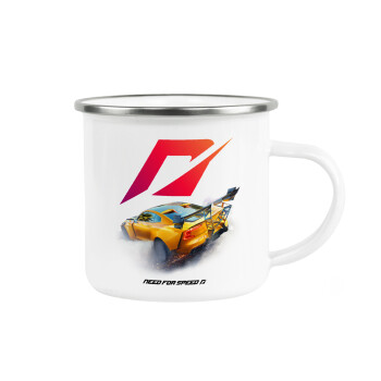 Need For Speed, Metallic enamel cup white 360ml