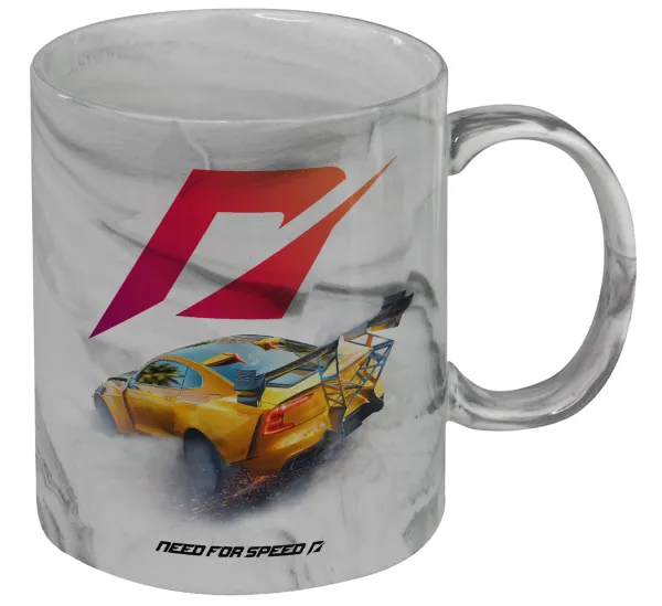 Need For Speed — Mug ceramic marble style, 330ml