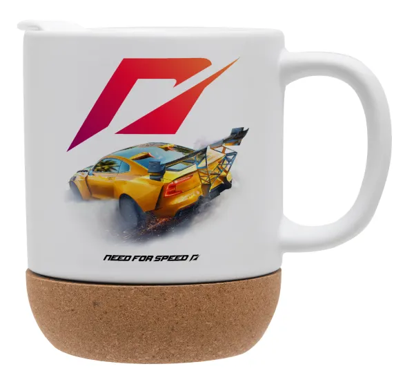 Need For Speed — Κούπα, κεραμική με βάση φελού και καπάκι (ΜΑΤ), 330ml