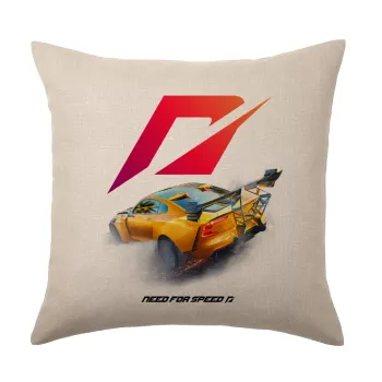 Need For Speed, Μαξιλάρι καναπέ ΛΙΝΟ 40x40cm περιέχεται το  γέμισμα