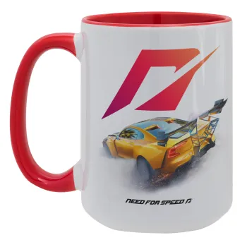 Need For Speed, Κούπα Mega 15oz, κεραμική Κόκκινη, 450ml
