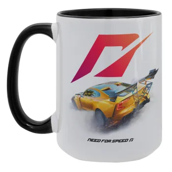 Need For Speed, Κούπα Mega 15oz, κεραμική Μαύρη, 450ml