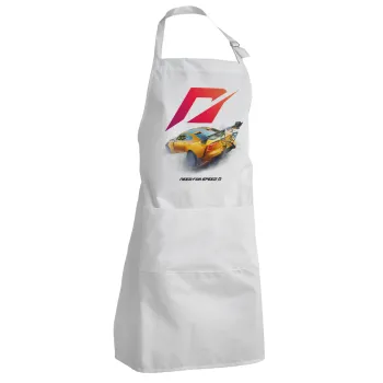 Need For Speed, Adult Chef Apron (with sliders and 2 pockets)