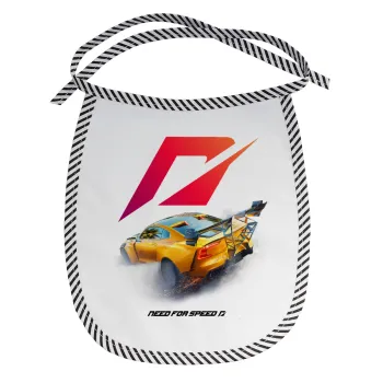 Need For Speed, Σαλιάρα μωρού αλέκιαστη με κορδόνι Μαύρη