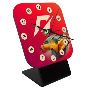 Need For Speed, Επιτραπέζιο ρολόι σε φυσικό ξύλο (10cm)