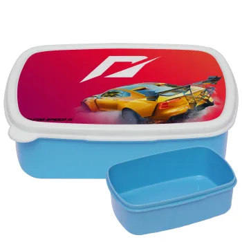 Need For Speed, ΜΠΛΕ παιδικό δοχείο φαγητού (lunchbox) πλαστικό (BPA-FREE) Lunch Βox M18 x Π13 x Υ6cm