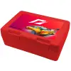 Children's cookie container RED 185x128x65mm (BPA free plastic)