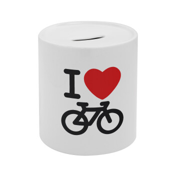 I love Bike, Κουμπαράς πορσελάνης με τάπα