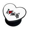Phone Holders Stand  καρδιά Μαύρο Βάση Στήριξης Κινητού στο Χέρι