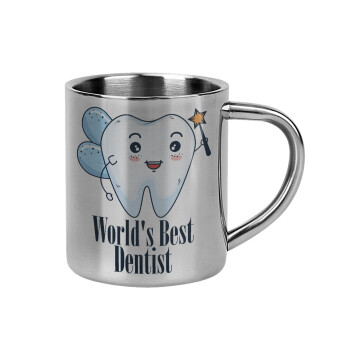 World's Best Dentist, Mug Stainless steel double wall 300ml