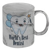Mug ceramic marble style, 330ml