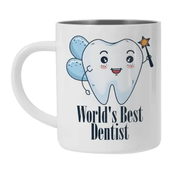 World's Best Dentist, Mug Stainless steel double wall 300ml