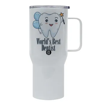 World's Best Dentist, Tumbler με καπάκι, διπλού τοιχώματος (θερμό) 750L