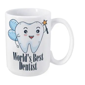 World's Best Dentist, Κούπα Mega, κεραμική, 450ml