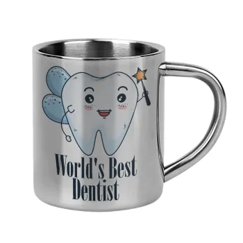 World's Best Dentist, Mug Stainless steel double wall 300ml