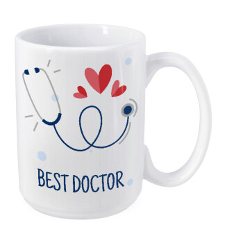 Best Doctor, Κούπα Mega, κεραμική, 450ml