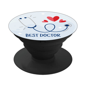 Best Doctor, Phone Holders Stand  Μαύρο Βάση Στήριξης Κινητού στο Χέρι