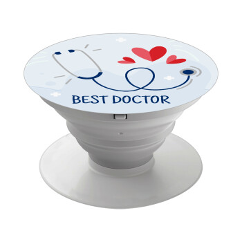 Best Doctor, Phone Holders Stand  White Hand-held Mobile Phone Holder
