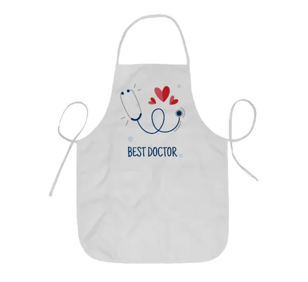 Best Doctor — Ποδιά Σεφ ολόσωμη κοντή  Παιδική (44x62cm)