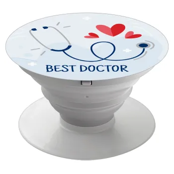 Best Doctor, Phone Holders Stand  Λευκό Βάση Στήριξης Κινητού στο Χέρι