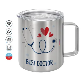 Best Doctor, Mug Stainless steel double wall 300ml