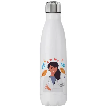 Doctor Thanks You, Stainless steel, double-walled, 750ml