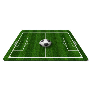 Soccer field, Γήπεδο ποδοσφαίρου, Mousepad rect 27x19cm