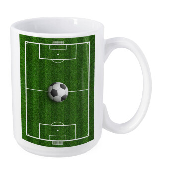 Soccer field, Γήπεδο ποδοσφαίρου, Κούπα Mega, κεραμική, 450ml