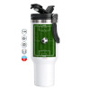 Mega Stainless steel Tumbler with lid, double wall 1,2L